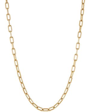 Gabriela Hearst Large Link Necklace - Metallic