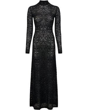 Gabriela Hearst Anya Knit Maxi Dress - Black