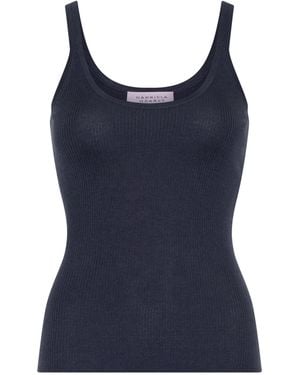 Gabriela Hearst Cinxia Knit Tank Top - Blue