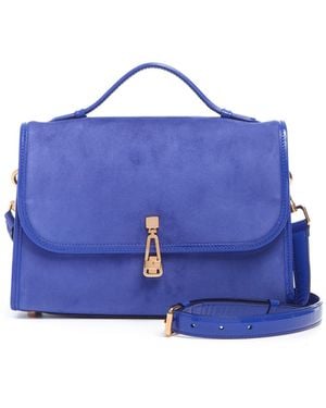 Gabriela Hearst Medium Leonora Flap Bag - Purple