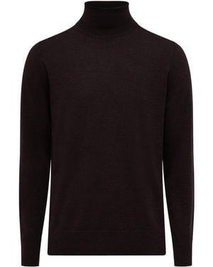 Gabriela Hearst Jermaine Knit Turtleneck - Black
