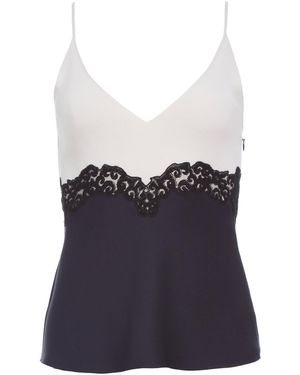 Gabriela Hearst Cynthia Lace Top - Blue
