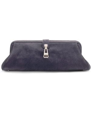 Gabriela Hearst Paola Clutch - White