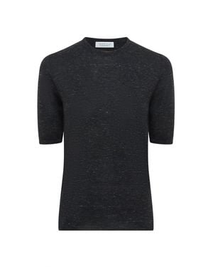 Gabriela Hearst Chryse Knit T-Shirt - Black