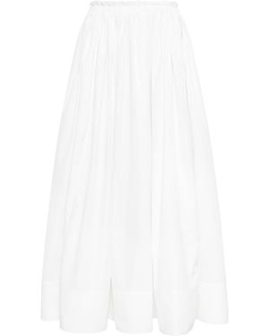 Gabriela Hearst Shiva Maxi Skirt - White