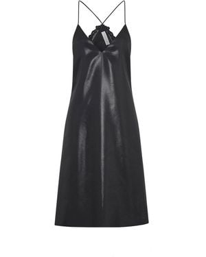 Gabriela Hearst Dinah Slip Midi Dress - Black