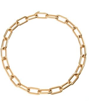 Gabriela Hearst Link Choker Necklace - Metallic