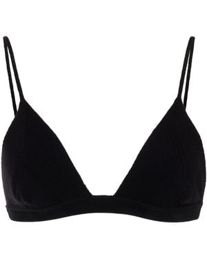 Gabriela Hearst Chevier Knit Bra - Black