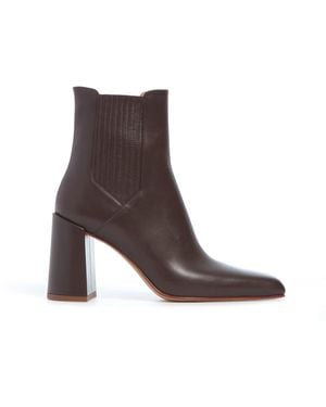 Gabriela Hearst Luke High Heel Ankle Boot - Brown