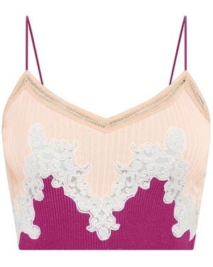 Gabriela Hearst Pollyx Bra - Pink