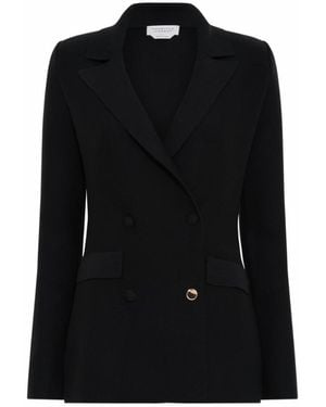 Gabriela Hearst Ceto Knit Blazer - Black
