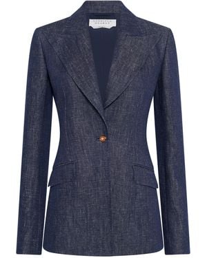 Gabriela Hearst Leiva Blazer - Blue