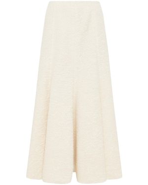 Gabriela Hearst Amy Midi Skirt - White