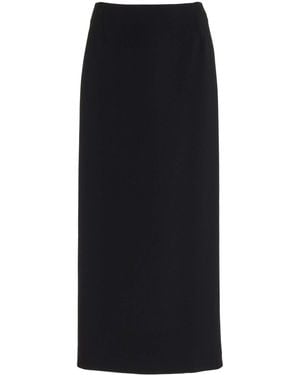 Gabriela Hearst Manuela Midi Skirt - Black