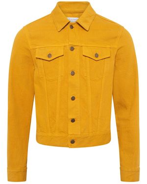 Gabriela Hearst Barry Trucker Jacket - Yellow