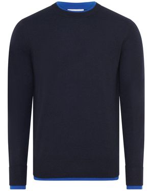 Gabriela Hearst Wells Reversible Knit Jumper - Blue