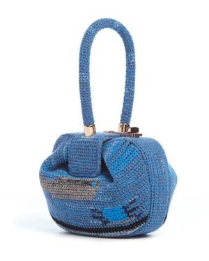 Gabriela Hearst Demi Bag - Blue