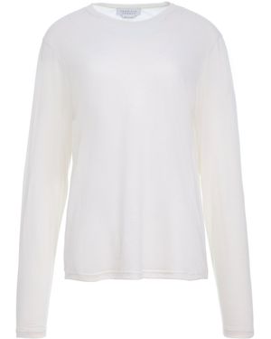 Gabriela Hearst Pacific Long Sleeve T-Shirt - White