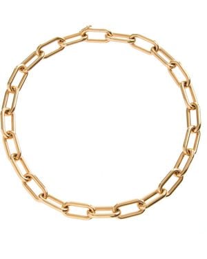 Gabriela Hearst Link Choker Necklace - Metallic