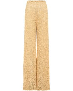 Gabriela Hearst Oriel Knit Pant - Natural