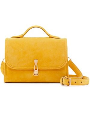 Gabriela Hearst Small Leonora Flap Bag - Yellow