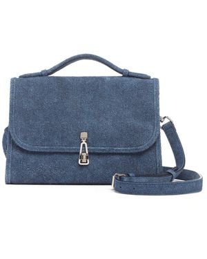 Gabriela Hearst Medium Leonora Flap Bag - Blue
