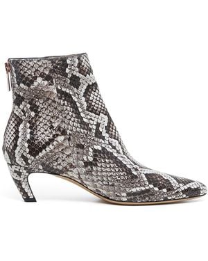 Gabriela Hearst Clayton Ankle Boot - White