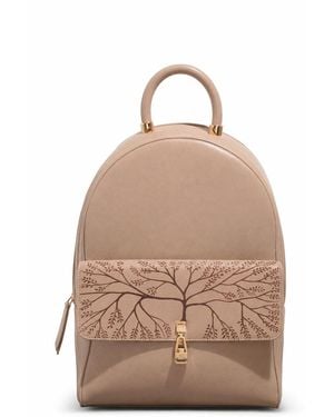 Gabriela Hearst Hand Painted Billie Backpack - Natural