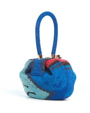 Gabriela Hearst Demi Bag - Blue