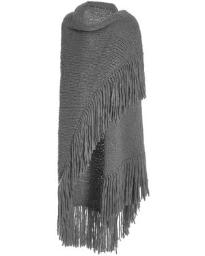 Gabriela Hearst Lauren Knit Wrap - Gray