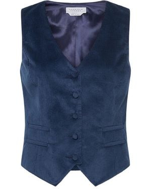 Gabriela Hearst Coleridge Vest - Blue