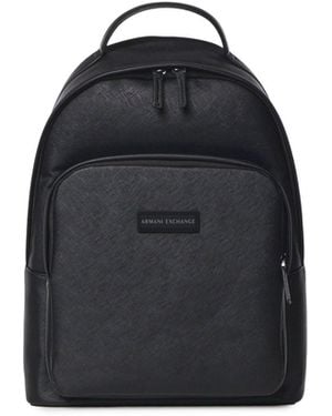 ARMANI EXCHANGE Zaino Thiago Con Logo - Blu