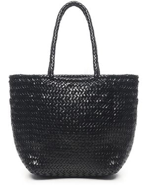 Dragon Diffusion Borsa Grace Basket Small Diagonal - Nero