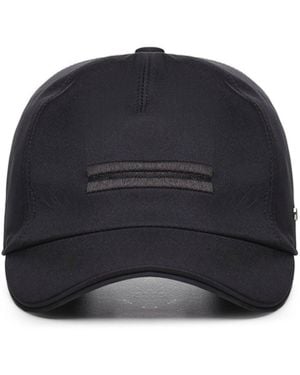 ZEGNA Cappello Da Baseball Motorin Con Logo - Nero