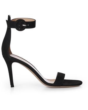 Gianvito Rossi Sandali Portofino - Nero