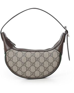 Gucci Borsa A Spalla Ophidia Piccola - Metallizzato