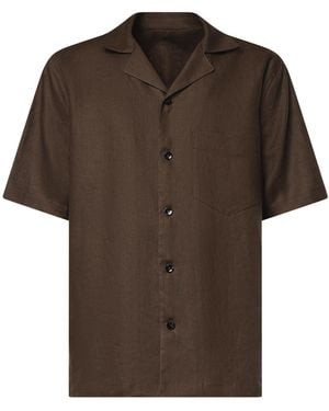 Michael Coal Camicia Mc-Dale - Marrone