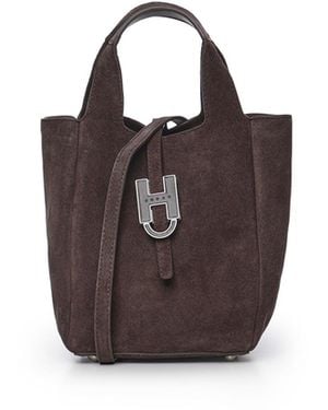 Hogan Borsa Shopping Trend Mini - Marrone