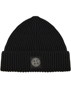 Stone Island Beanie - Nero
