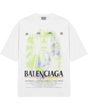 Balenciaga T-Shirt The Window - Bianco