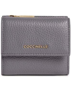 Coccinelle Portafoglio Metallic Small - Bianco