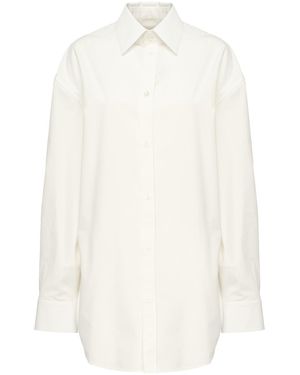 Saint Laurent Camicia Cassandre - Bianco