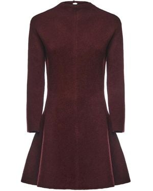 Magda Butrym Mini Abito Svasato - Viola