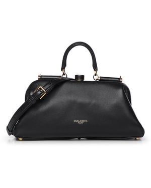 Dolce & Gabbana Borsa A Mano Grandma Media - Nero