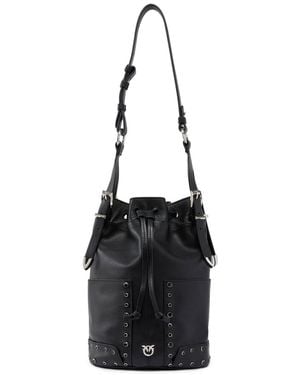 Pinko Borsa A Tracolla Bucket Mini - Nero