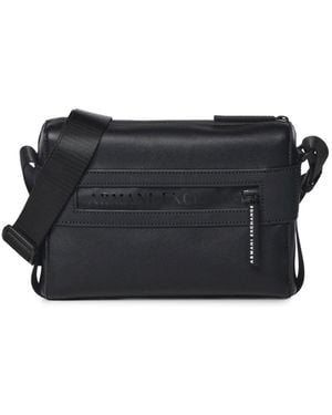 ARMANI EXCHANGE Borsa A Tracolla Con Logo - Nero
