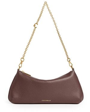 Coccinelle Borsa C-Me Chain Mini - Bianco
