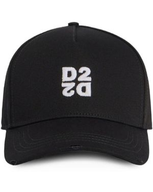DSquared² Cappello Da Baseball Con Logo - Nero