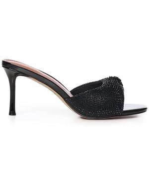Kurt Geiger Mule Oxford Con Cristalli - Nero