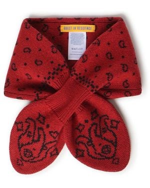 Guest In Residence Sciarpa "Bandana Bowtie" - Rosso